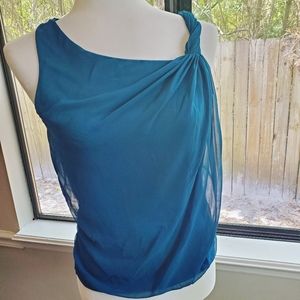 EXPRESS teal tank top - size XS